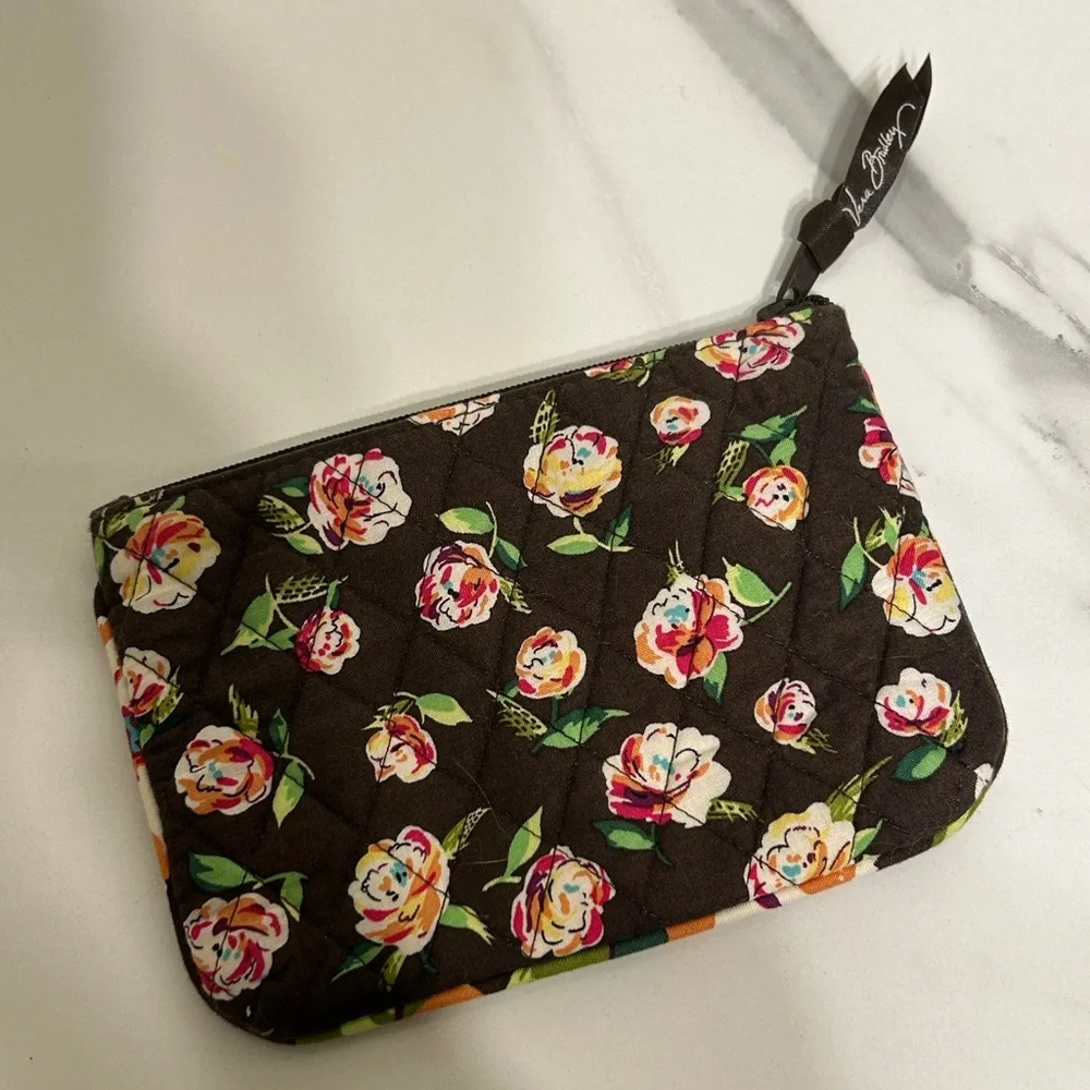 Vera Bradley English‎ Rose Cosmetic Bag